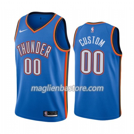 Maglia NBA Oklahoma City Thunder Personalizzate Nike 2019-20 Icon Edition Swingman - Uomo